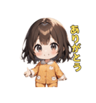 ねむねむパジャマ女子の主張！（個別スタンプ：7）