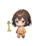 ねむねむパジャマ女子の主張！（個別スタンプ：32）