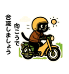 ネコライダーのカブ主 日常会話（個別スタンプ：10）