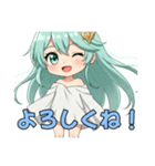 みなみちゃんスターターセット（個別スタンプ：12）