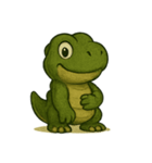 [アレンジ用]ティラノサウルス T-Rex（個別スタンプ：1）