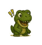 [アレンジ用]ティラノサウルス T-Rex（個別スタンプ：3）
