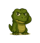 [アレンジ用]ティラノサウルス T-Rex（個別スタンプ：4）