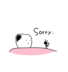 ゆるい歯たちの日常。（英語）（個別スタンプ：7）