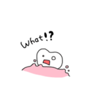 ゆるい歯たちの日常。（英語）（個別スタンプ：11）