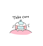 ゆるい歯たちの日常。（英語）（個別スタンプ：15）