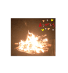 焚き火しよう（個別スタンプ：10）
