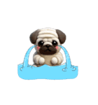 子犬:アニメーション①（個別スタンプ：5）