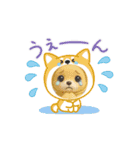 子犬:アニメーション①（個別スタンプ：8）