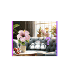 #Book flying in the air*move（個別スタンプ：5）