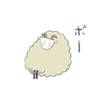 ちびたと森のなかまひつじくん（個別スタンプ：18）