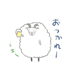 ちびたと森のなかまひつじくん（個別スタンプ：26）