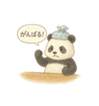 ふわふわパンダの夏スタンプ（個別スタンプ：22）