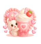 3D風❤️みるねこ❤️今夏ラブリーdays❤️（個別スタンプ：3）