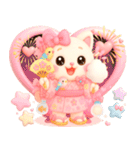 3D風❤️みるねこ❤️今夏ラブリーdays❤️（個別スタンプ：26）