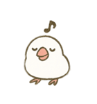 文鳥のスタンプ01（個別スタンプ：1）