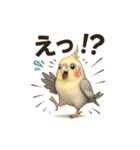 インコのスタンプ(日常使い)（個別スタンプ：3）