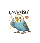 インコのスタンプ(日常使い)（個別スタンプ：7）
