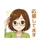 チビはなのビジネス敬語（個別スタンプ：12）