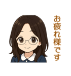 チビゆうきのビジネス敬語（個別スタンプ：3）
