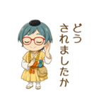 【修験道】行者ブルー女子（個別スタンプ：13）