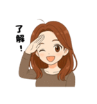 みいちゃんの日常スタンプ♡（個別スタンプ：3）