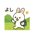 可愛い生き物達 日本語（個別スタンプ：25）