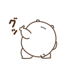 デブくま（業務連絡おデブ）（個別スタンプ：23）