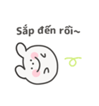 ゆるうさぎ日常スタンプ｜ベトナム語（個別スタンプ：21）