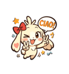 デレうさぎモカの気まぐれスタンプ8（個別スタンプ：1）