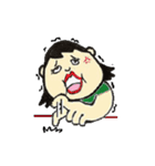 ぽちゃ子さん                  No.5（個別スタンプ：38）