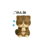いろんな猫ちゃん3Dスタンプ！日常編◎（個別スタンプ：6）