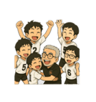 とある男子バレーボール部の監督その2（個別スタンプ：4）