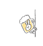 社会に揉まれるうさたそ（個別スタンプ：8）