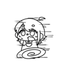 やかまし女子大生(静)（個別スタンプ：1）