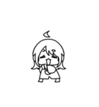 やかまし女子大生(静)（個別スタンプ：8）