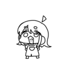 やかまし女子大生(静)（個別スタンプ：10）