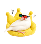 (自称)我、最強の白文鳥（個別スタンプ：40）