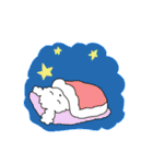 白プー茶プーと友達（個別スタンプ：37）
