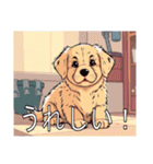 ゴールデンレトリバーがいっぱい（個別スタンプ：23）