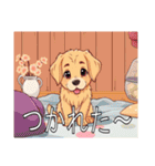 ゴールデンレトリバーがいっぱい（個別スタンプ：29）