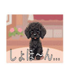 カーリーコーテッドレトリバー（個別スタンプ：27）