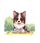 ボーダーコリーがいっぱい（個別スタンプ：26）