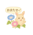 うさぎとお花のやさしい気持ち（個別スタンプ：25）