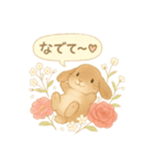 うさぎとお花のやさしい気持ち（個別スタンプ：30）
