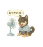 柴犬の夏だより（個別スタンプ：6）