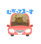 顔デカ猫トラ（個別スタンプ：19）
