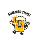 ほろよいカルテットの夏スタンプ（個別スタンプ：3）