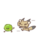 きちゅねと友達（個別スタンプ：12）