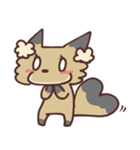 きちゅねと友達（個別スタンプ：21）